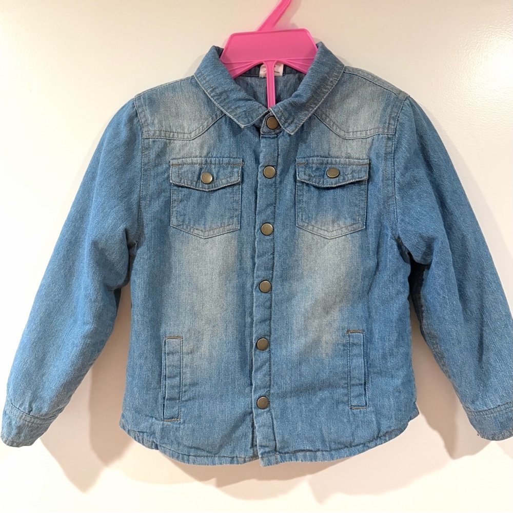 Denim Sherpa Jacket unisex
